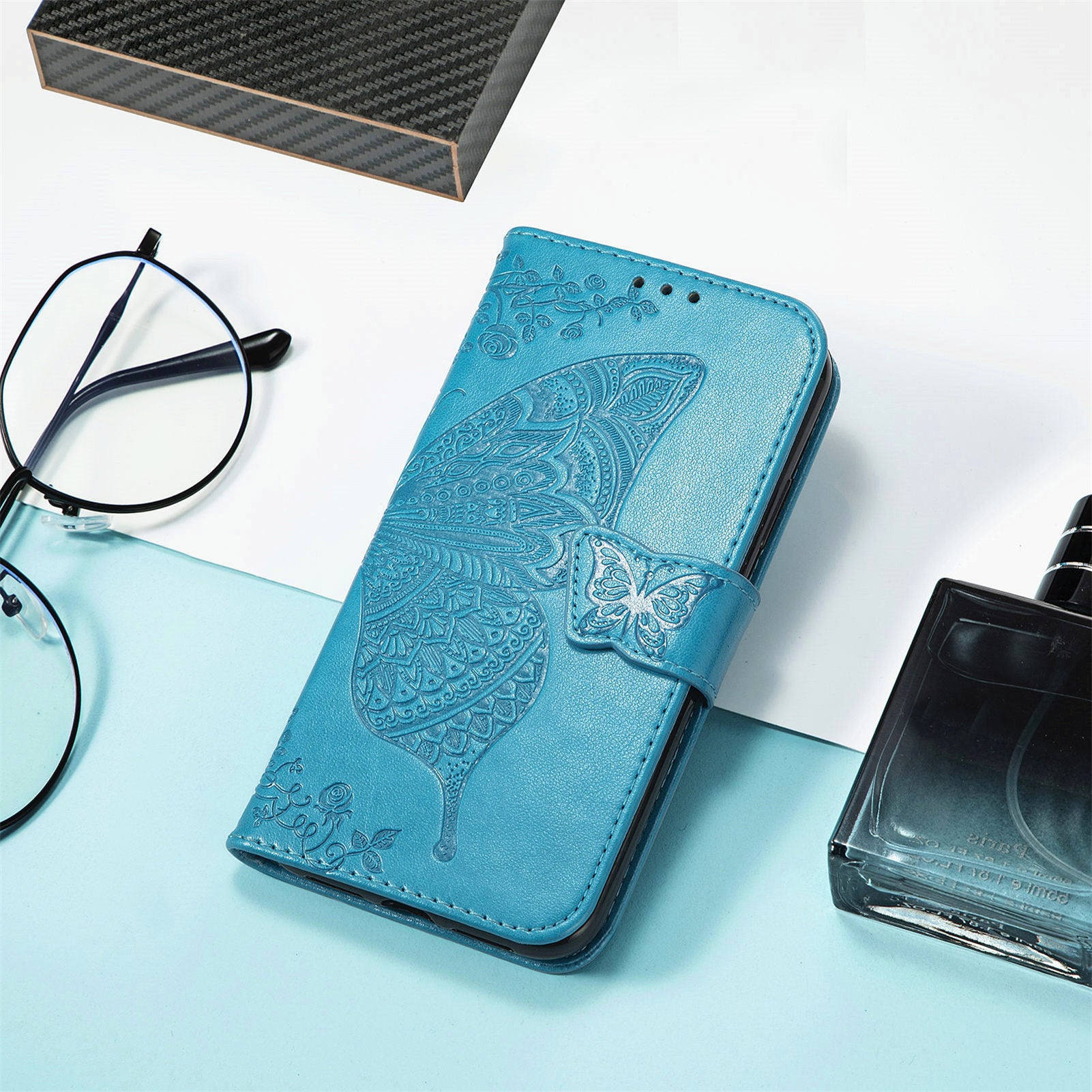 For Nokia G60 5G PU Leather Magnetic Closure Phone Wallet Cover Imprinted Butterfly Pattern Fully Wrapped Stand Case For Nokia G60 5G PU Leather Magnetic Closure Phone Wallet Cover Imprinted Butterfly Pattern Fully Wrapped Stand Case